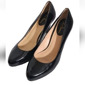 Cole Haan Nike Air Soles Womens Black Leather Pumps Heels Shoes Size 8.5B
